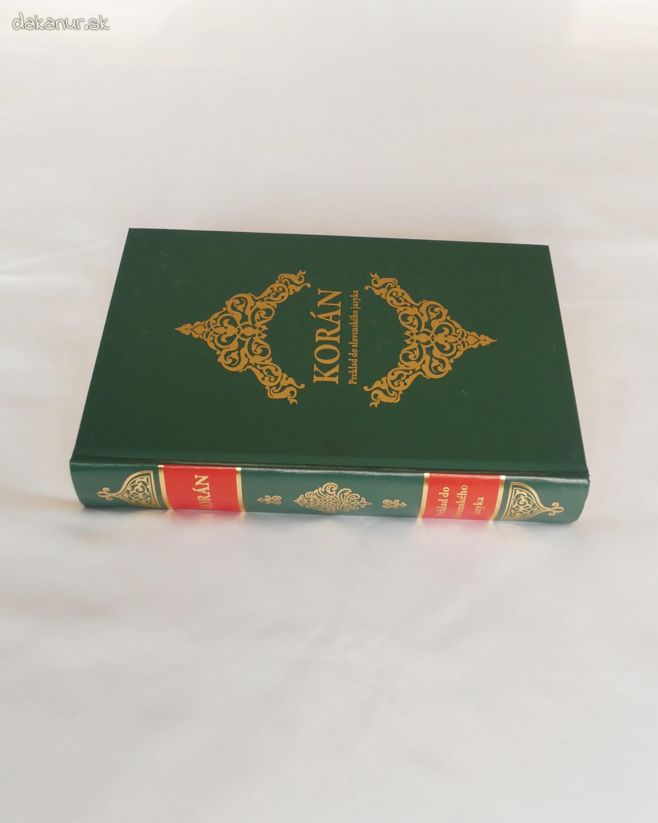 Korán v slovenskom-arabskom jazyku, zelený