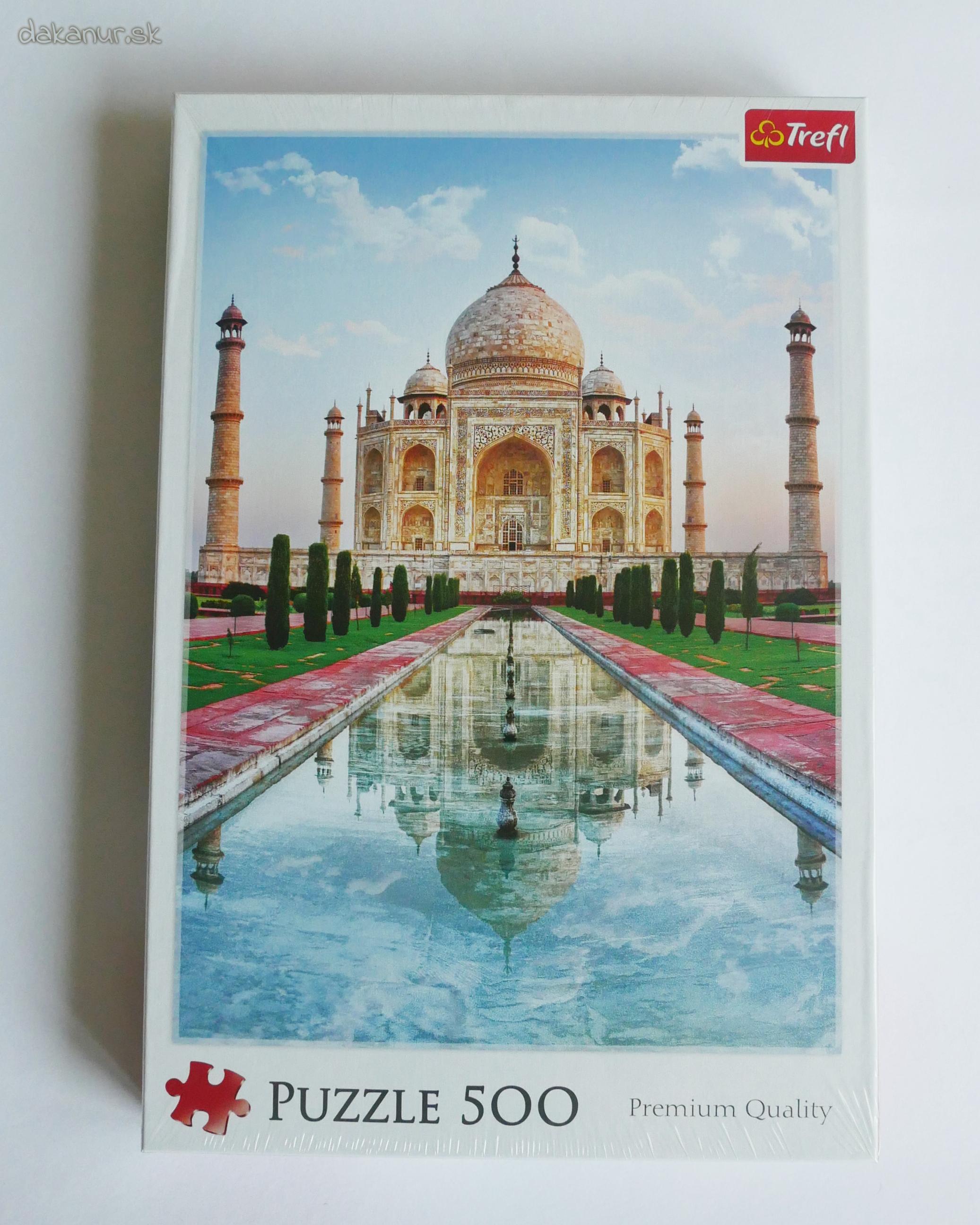 Puzzle mešita Taj Mahal 500 dielikov