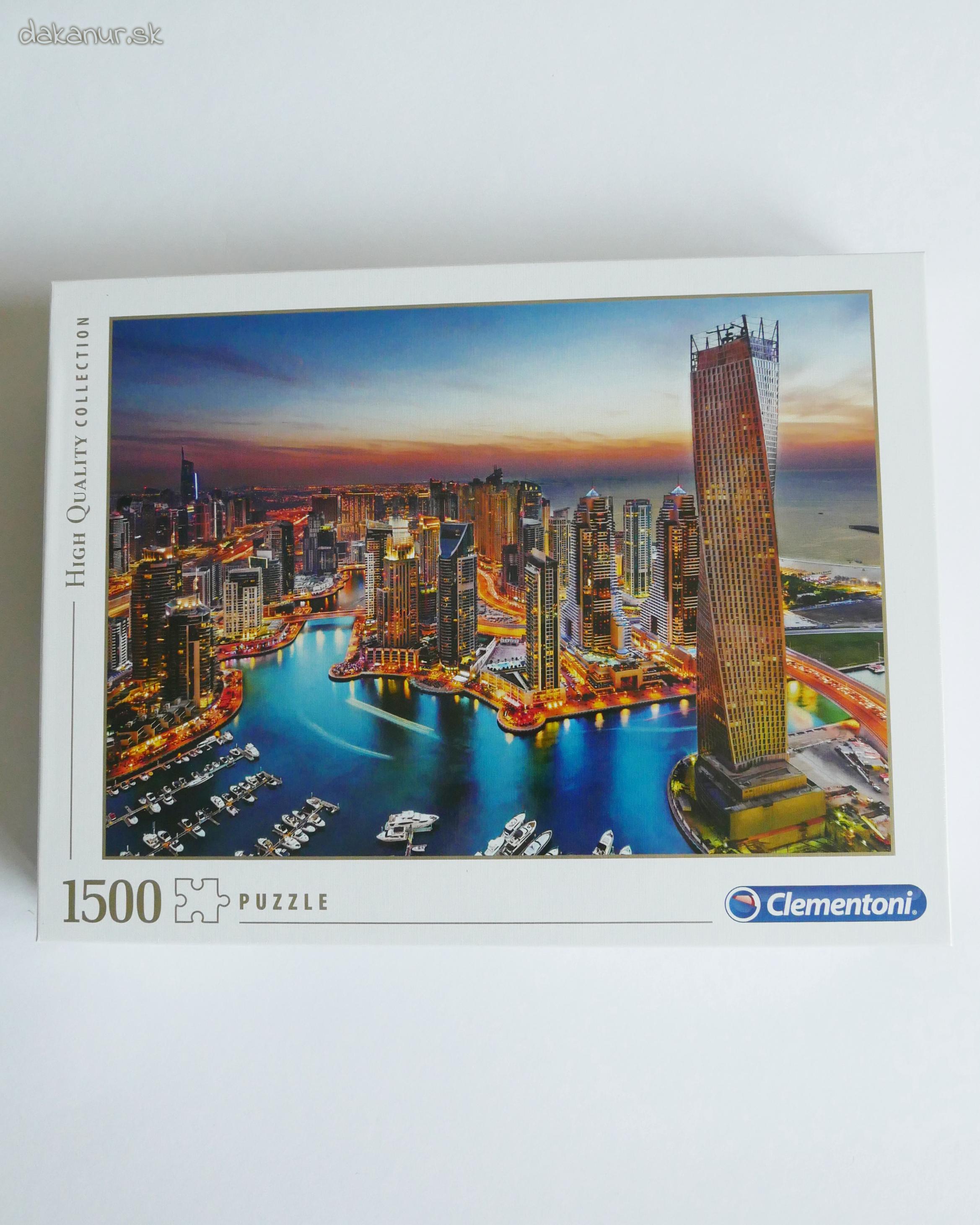 Puzzle Dubaj Marina 1500ks