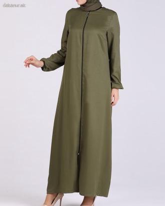 Zelená khaki abája