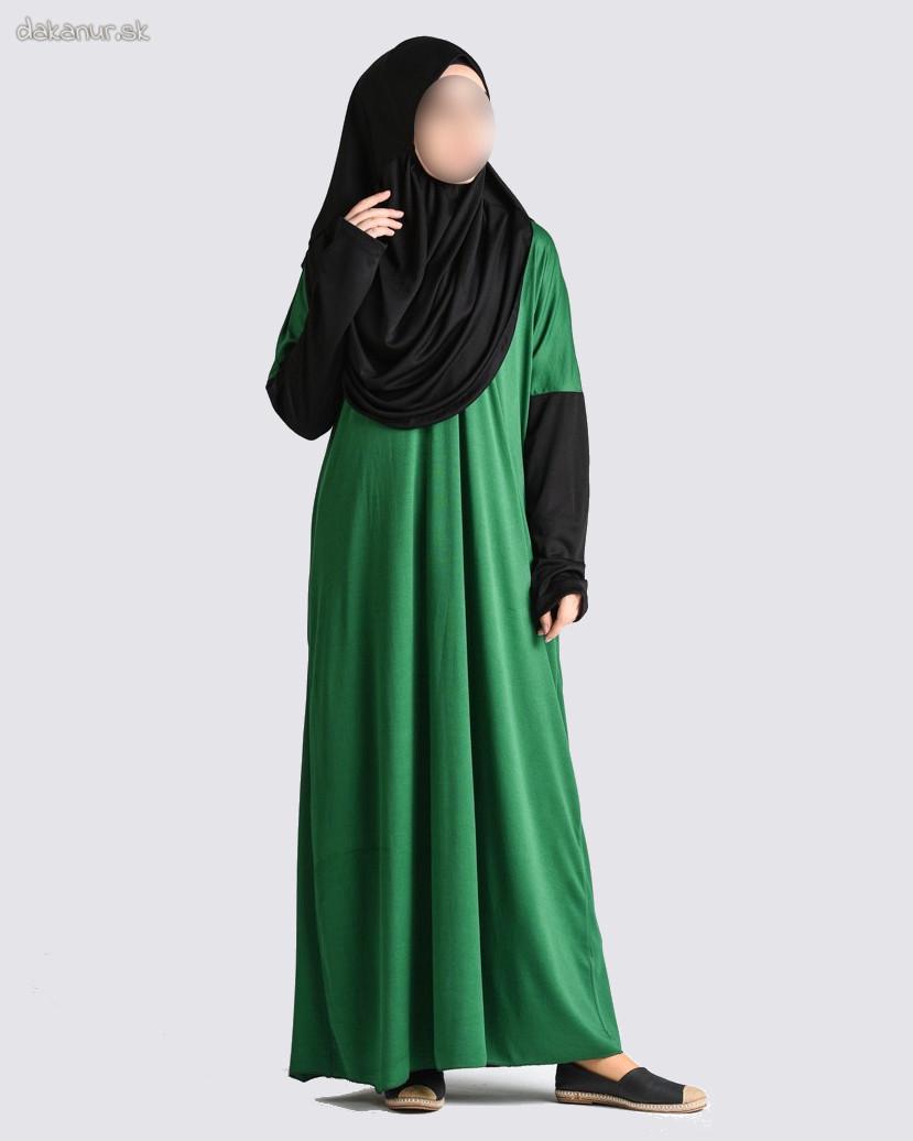 Zelené modlitebné šaty