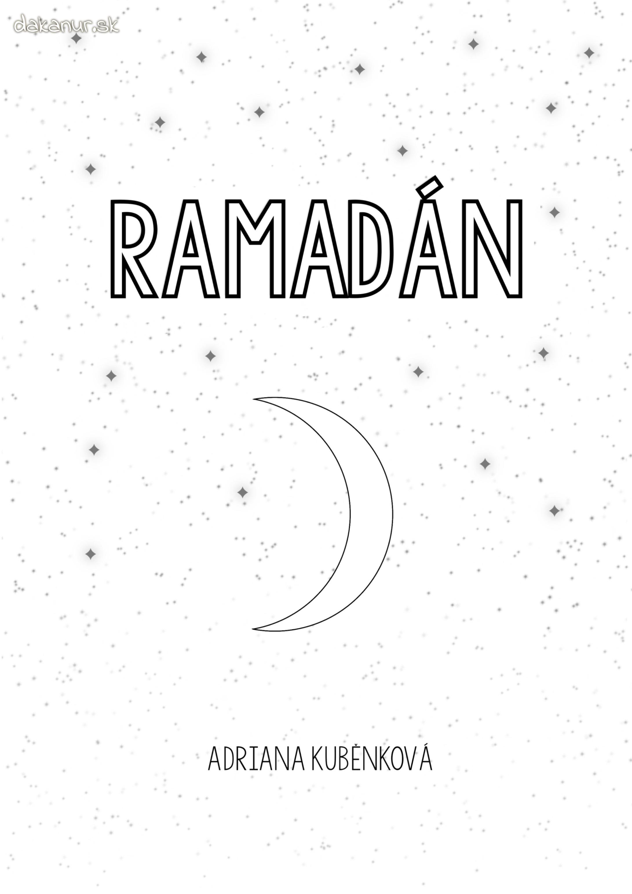 Ramadán - maľovanka