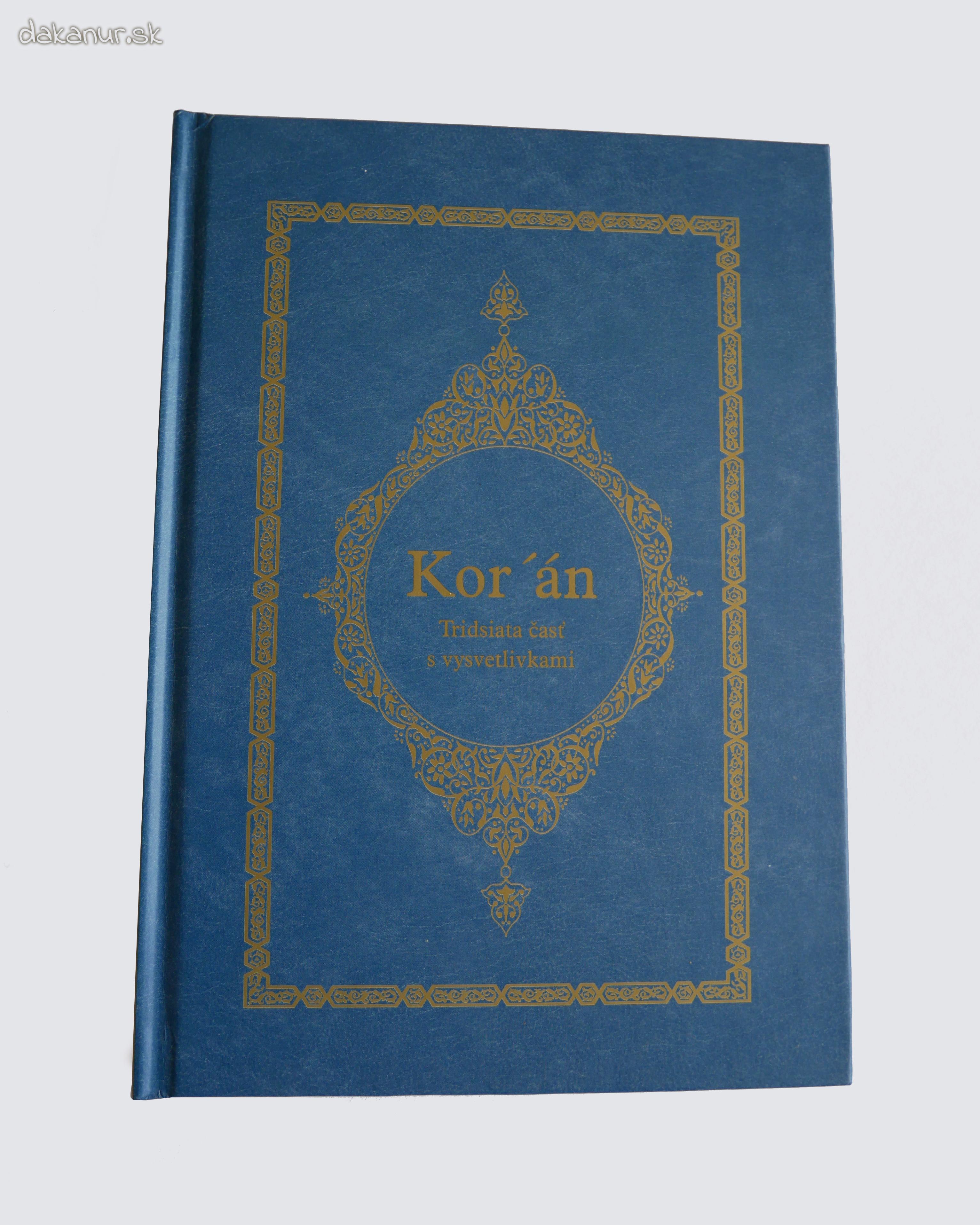 Korán, Tridsiata časť s vysvetlivkami