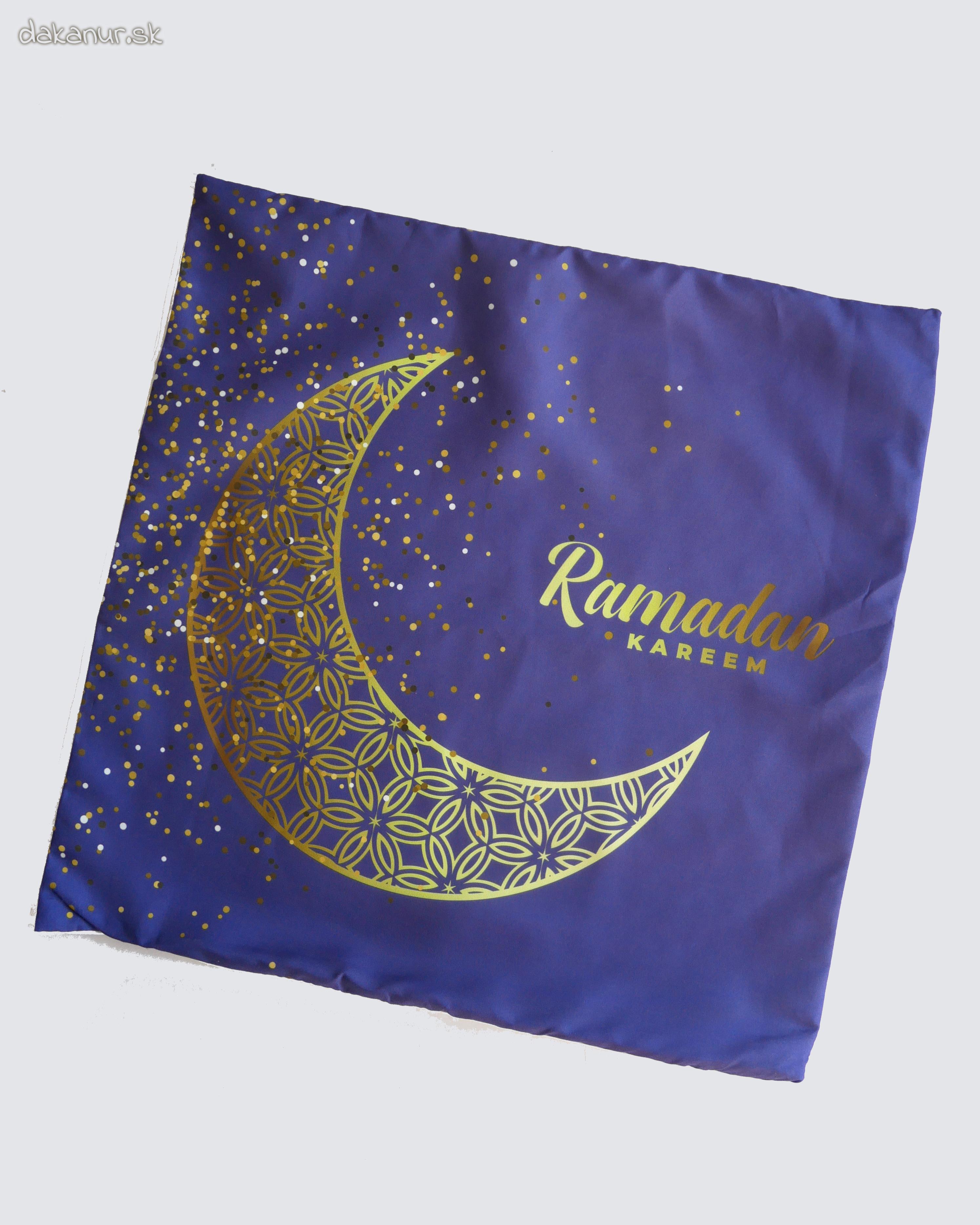 Obliečka fialová, polmesiac, Ramadan