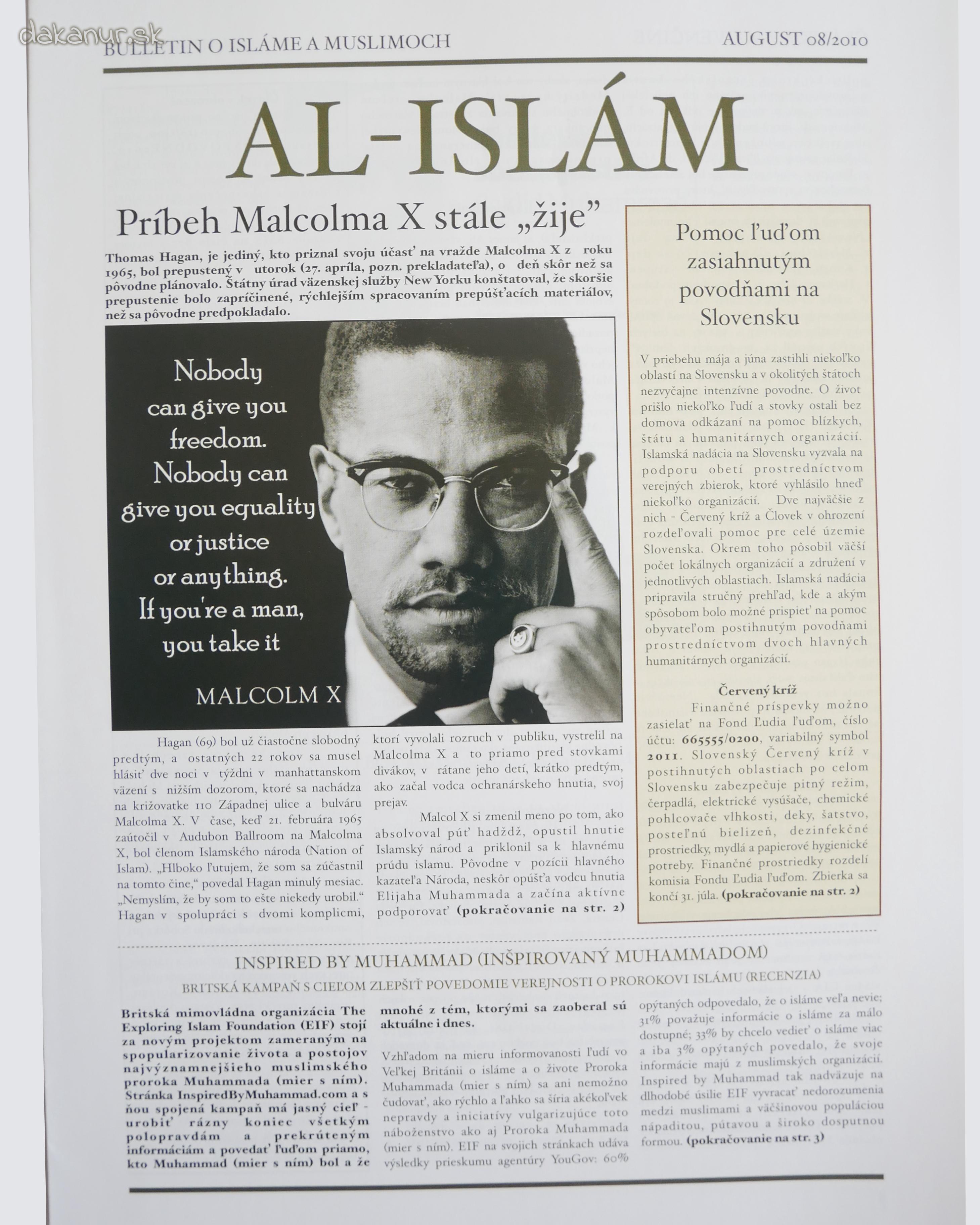 Časopis Al-islam august 2010