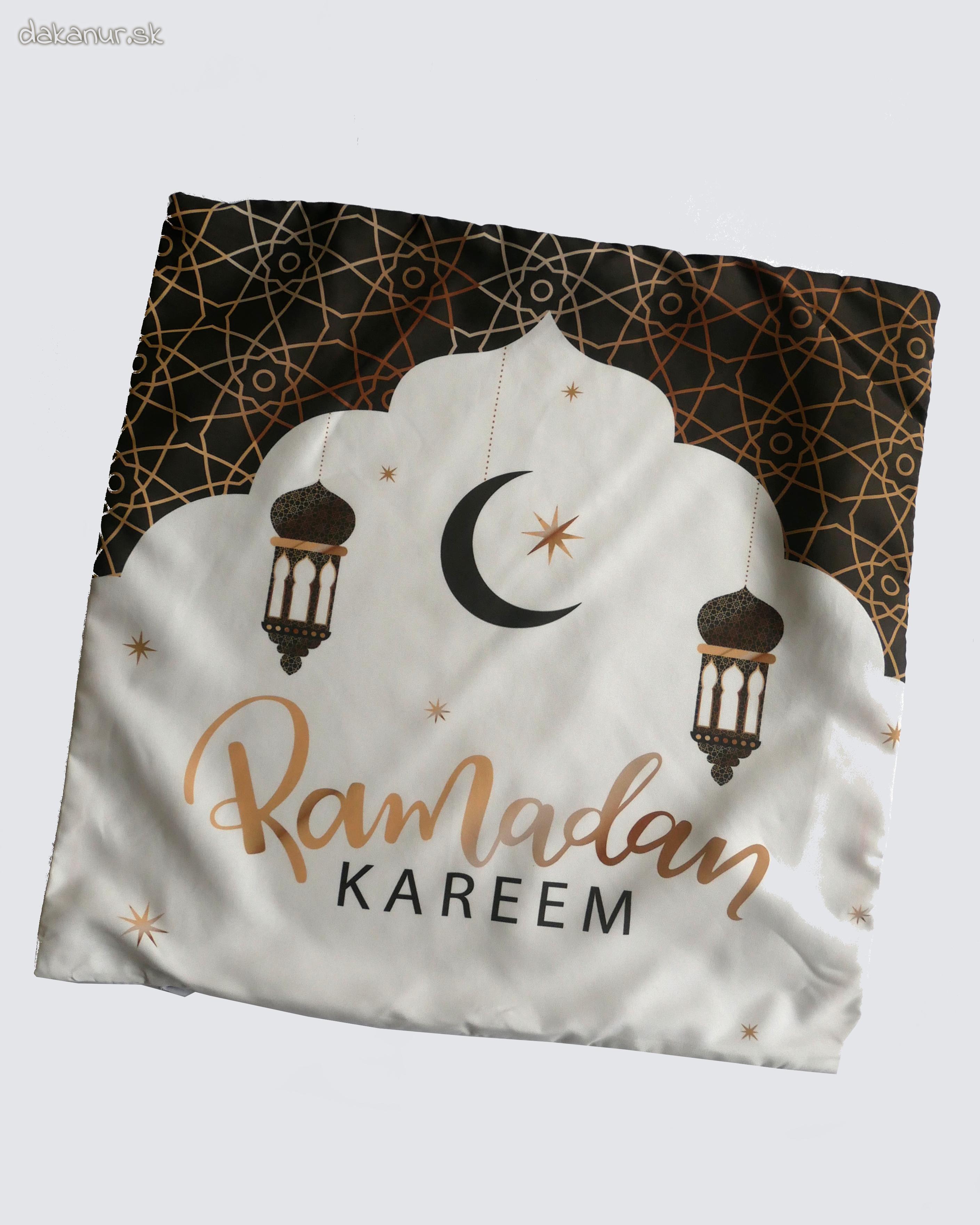Obliečka béžovo čierna ramadán