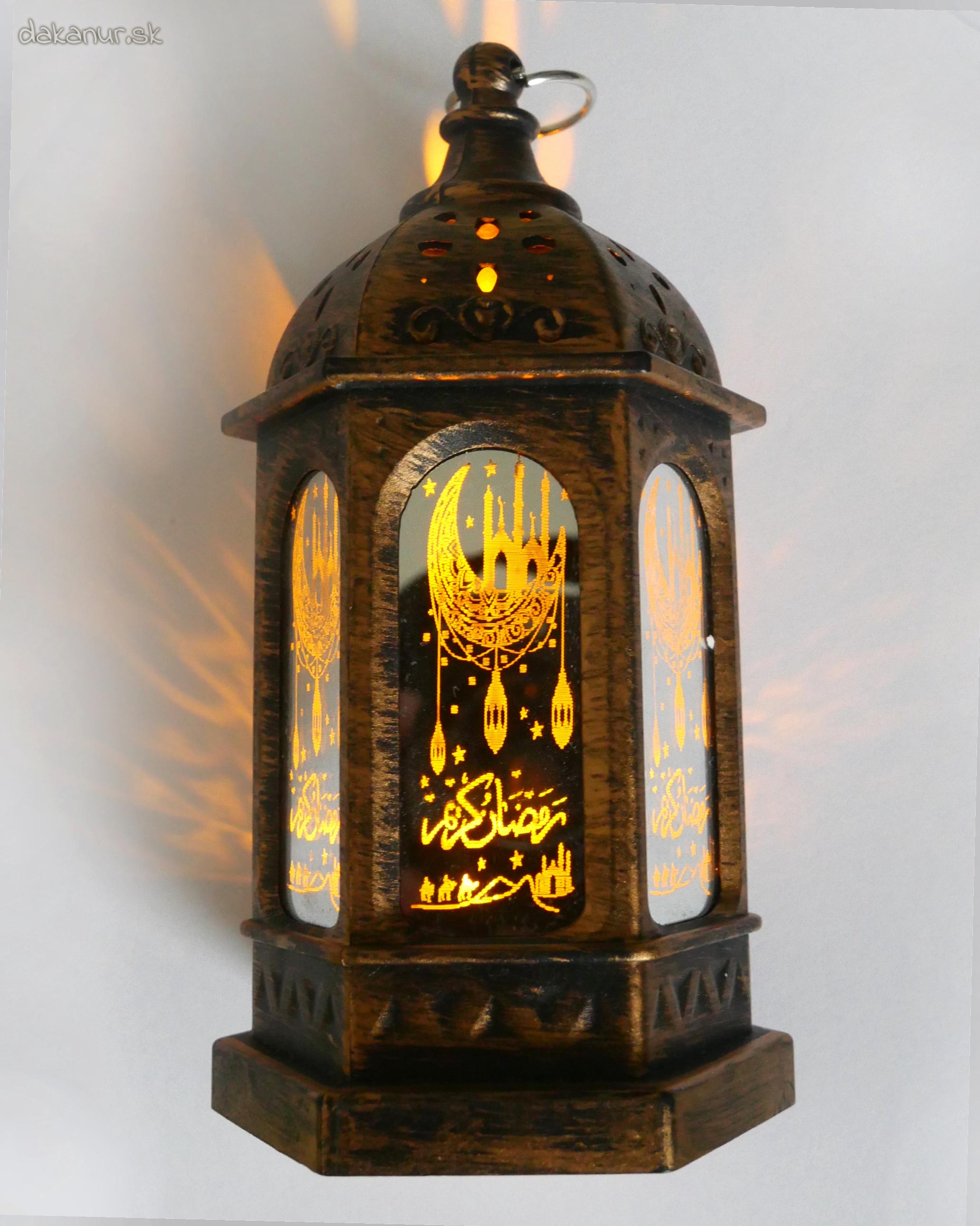 Ramadánový, Eidový lampášik starozlatý