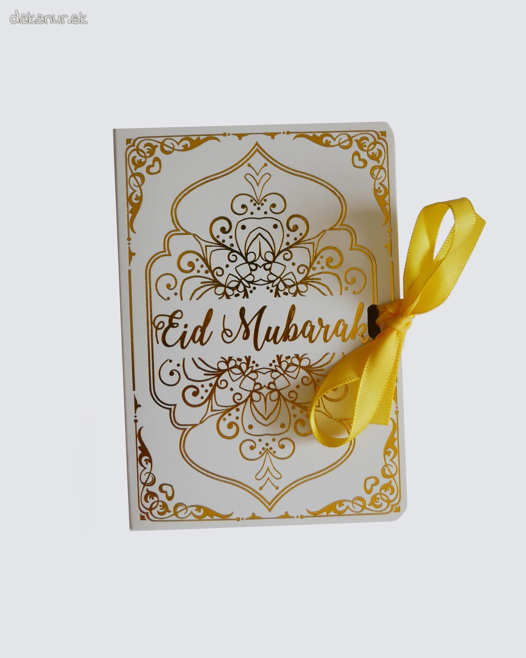 Biela papierová krabička, škatuľka, Eid, kniha