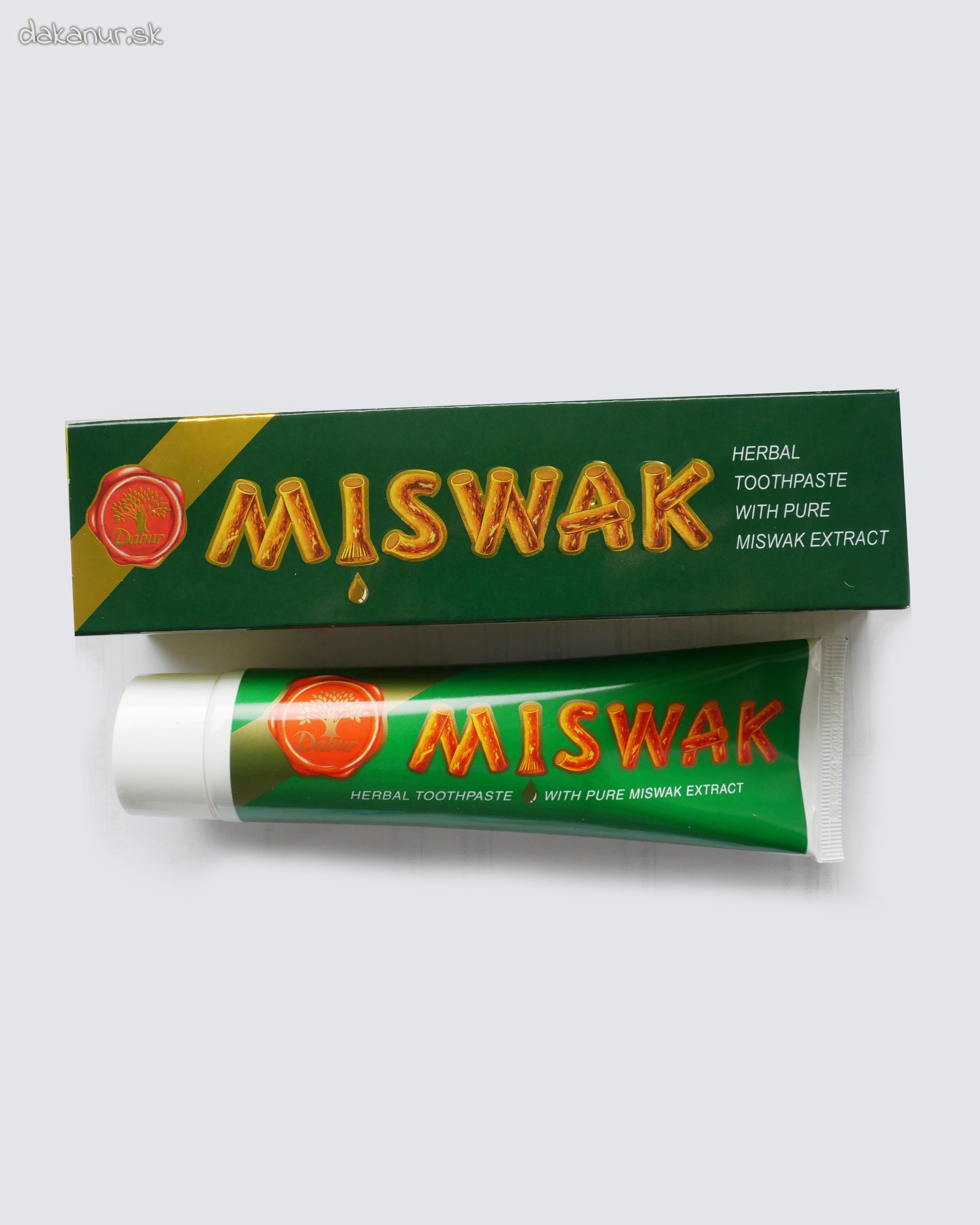Zubná pasta MISWAK 154g, 100ml - veľké balenie