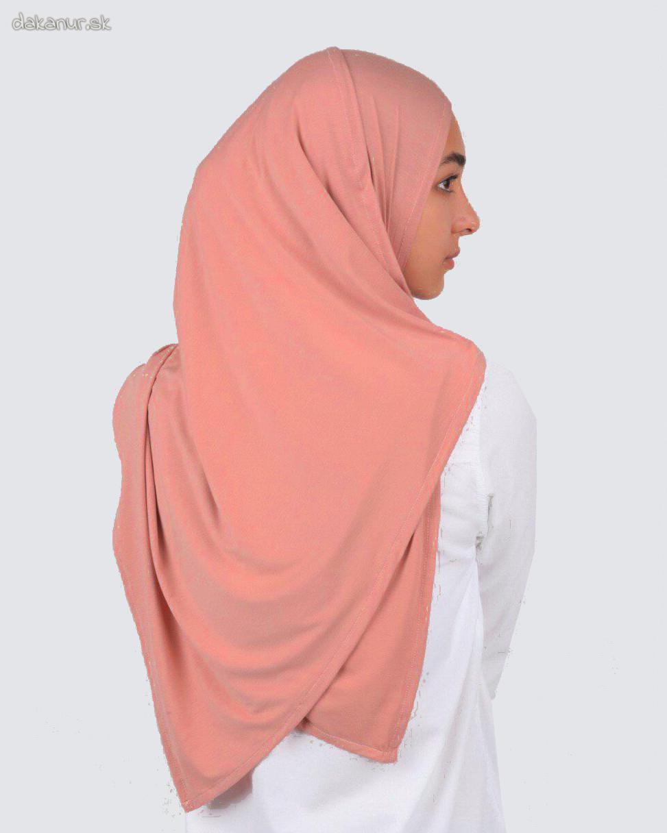 Hijáb simple wear staroružový