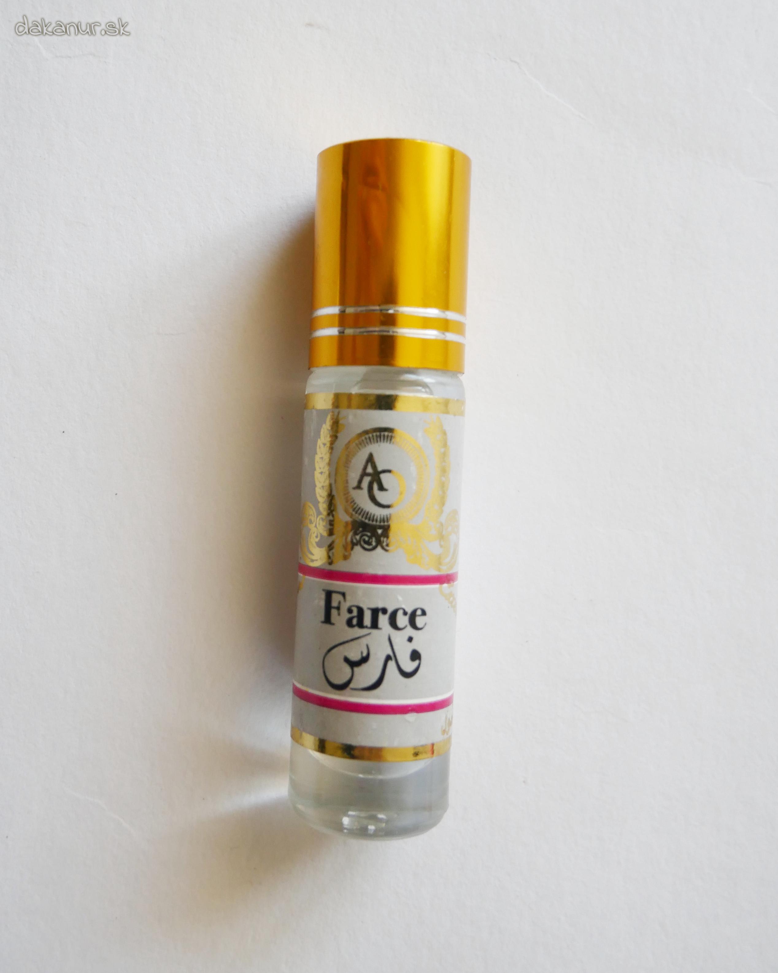 Orientálny parfém Farce, halal, 6ml