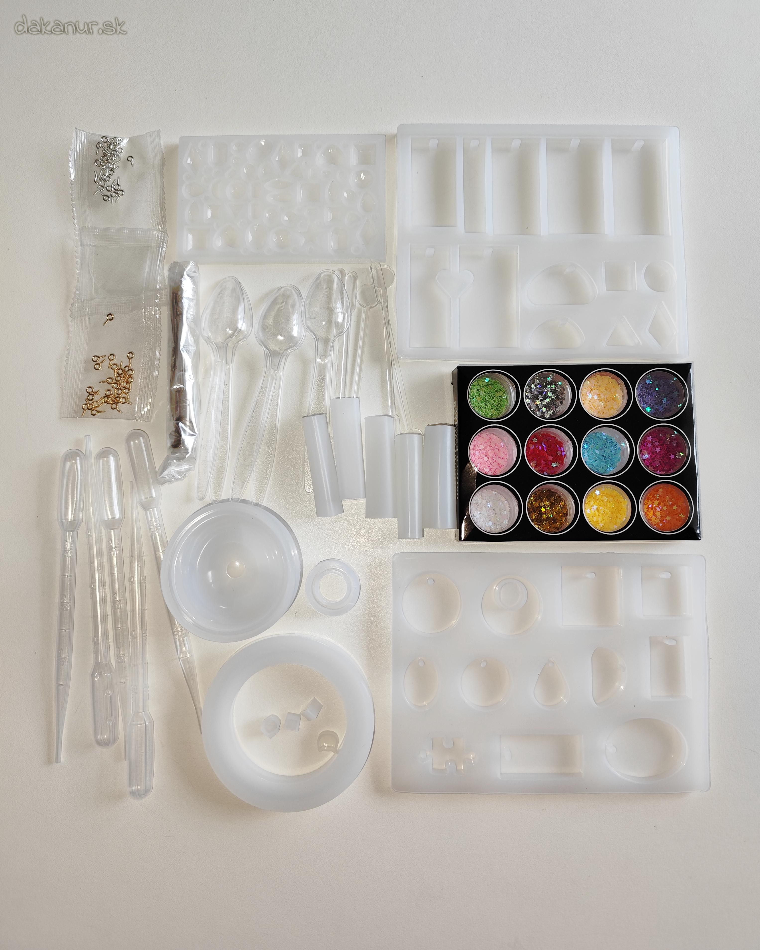 Sada na výrobu šperkov zo živice