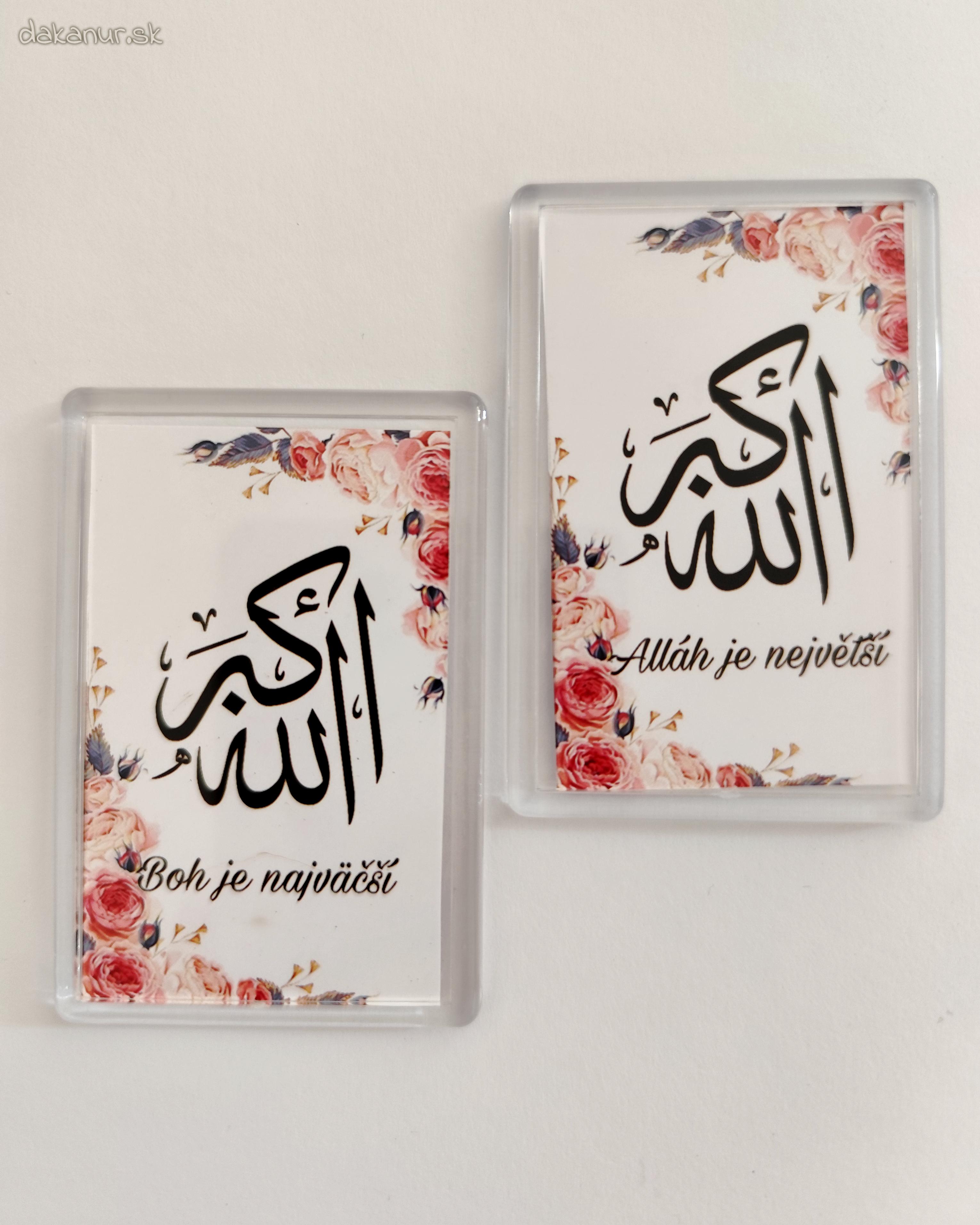 Magnetka Allah-u Akbar SK / CZ