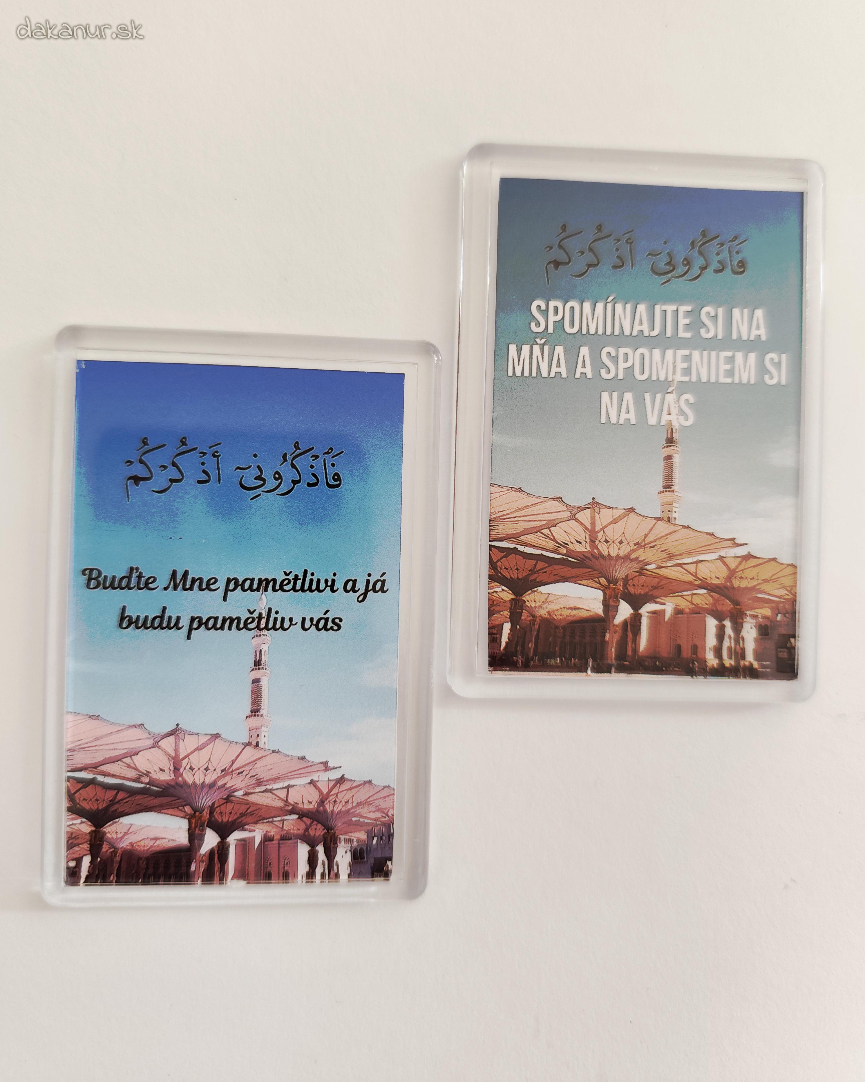 Magnetka Spomínanie na Boha SK / CZ
