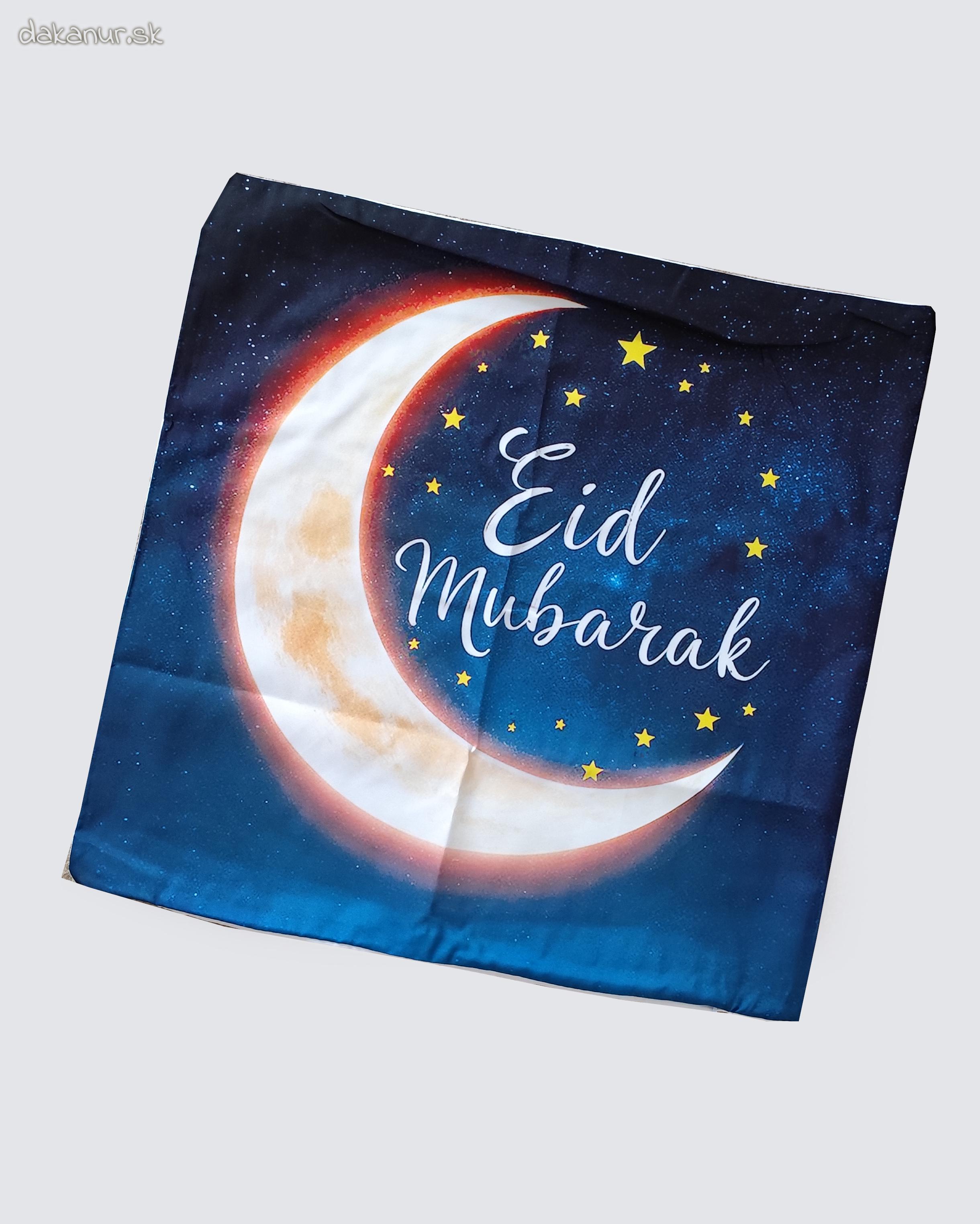 Obliečka polmesiac Eid mubarak