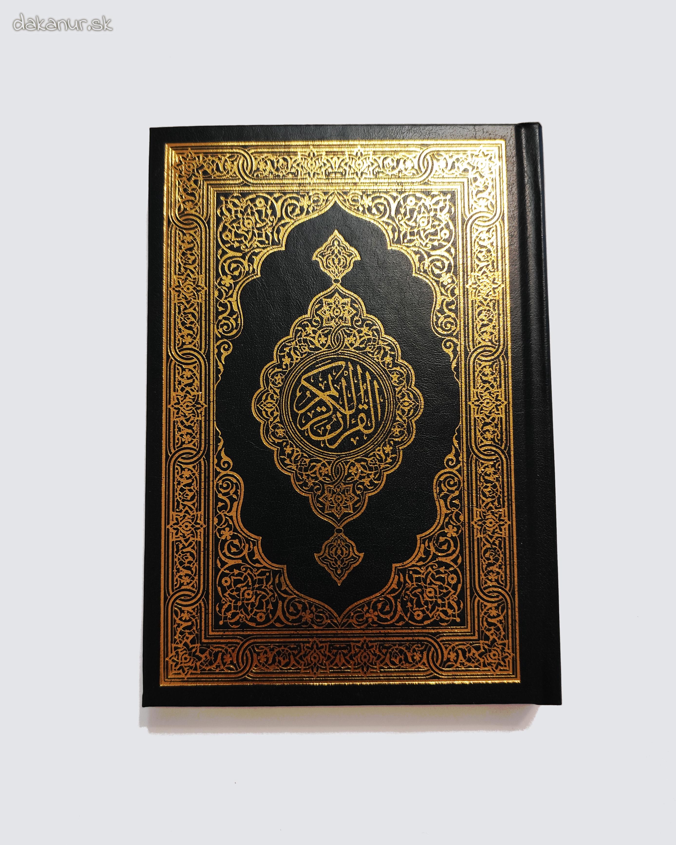 Korán v arabskom jazyku, čierny, Uthmani Script