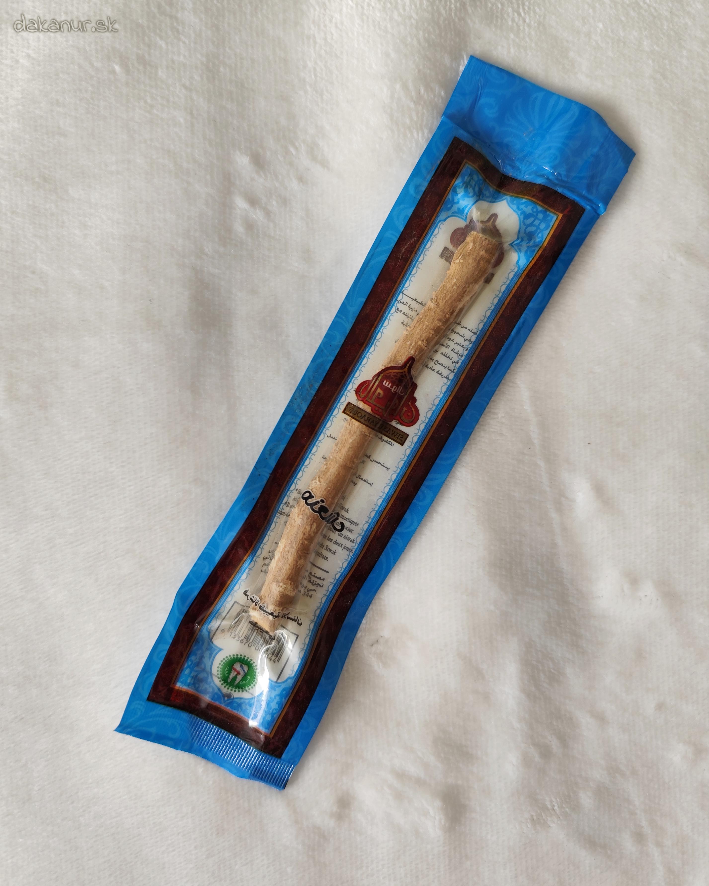 Siwak/miswak, prírodná zubná kefka stredný