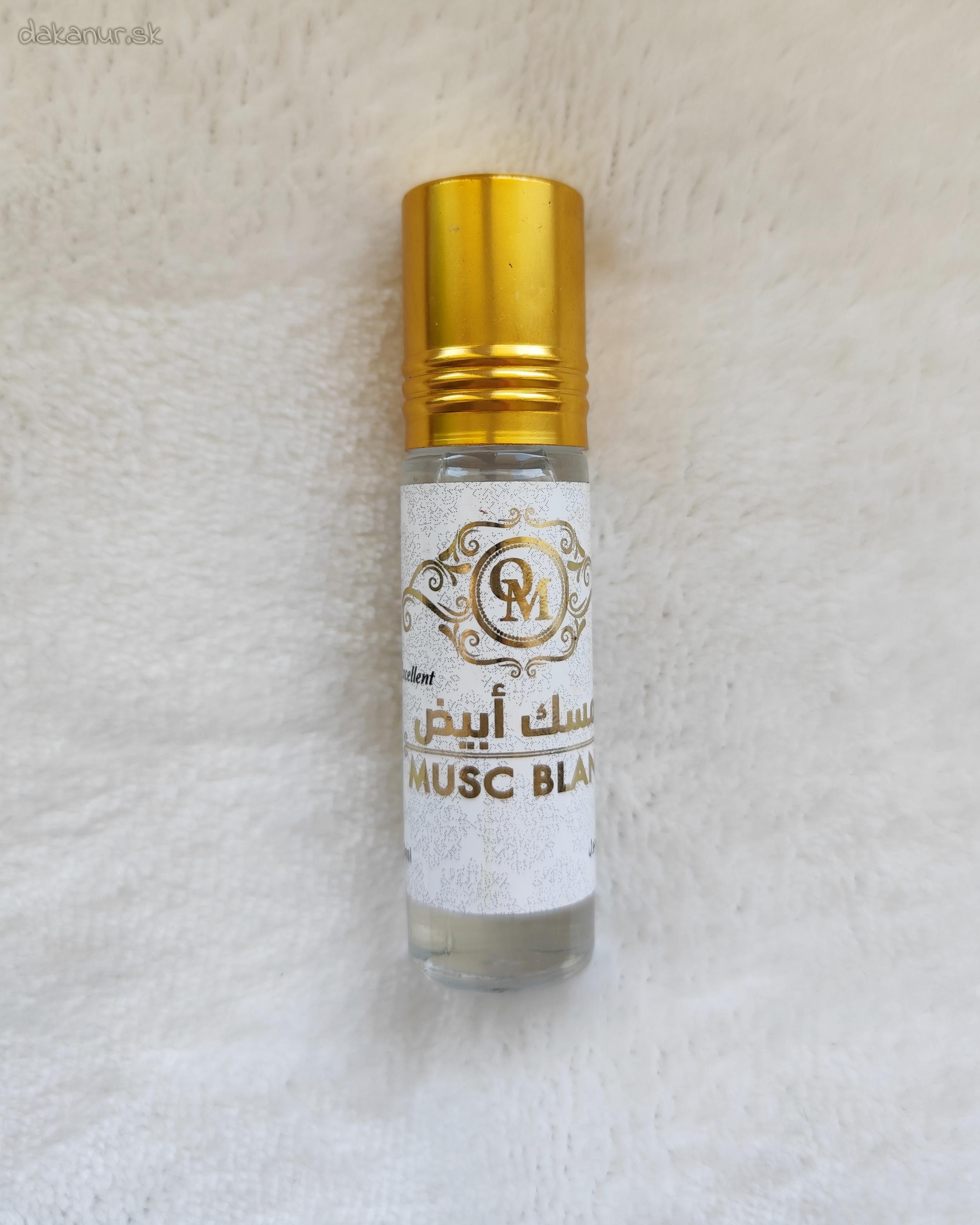 Orientálny parfém Musc Blanc, halal, 6ml