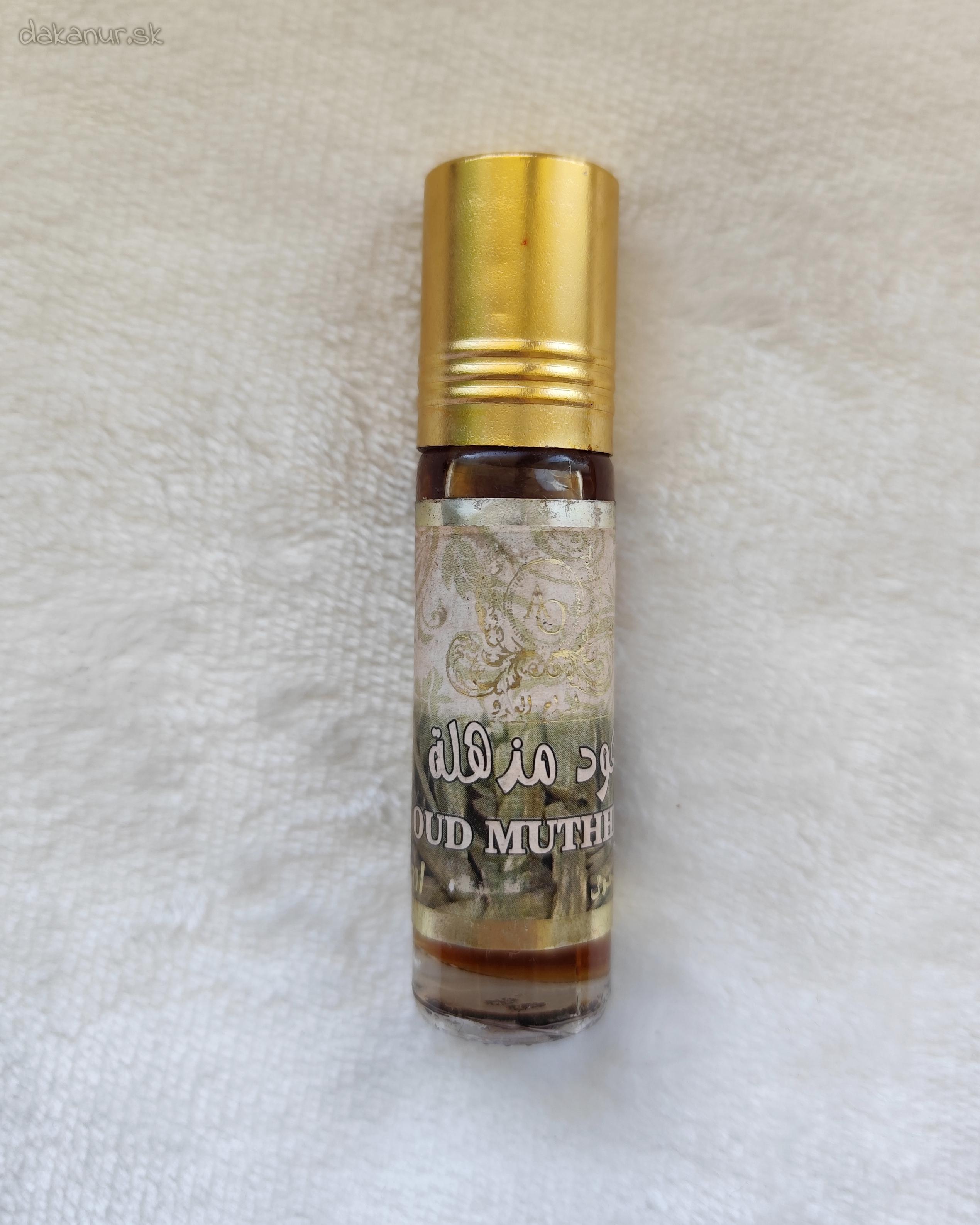 Orientálny parfém Oud Muthhela, halal, 6ml