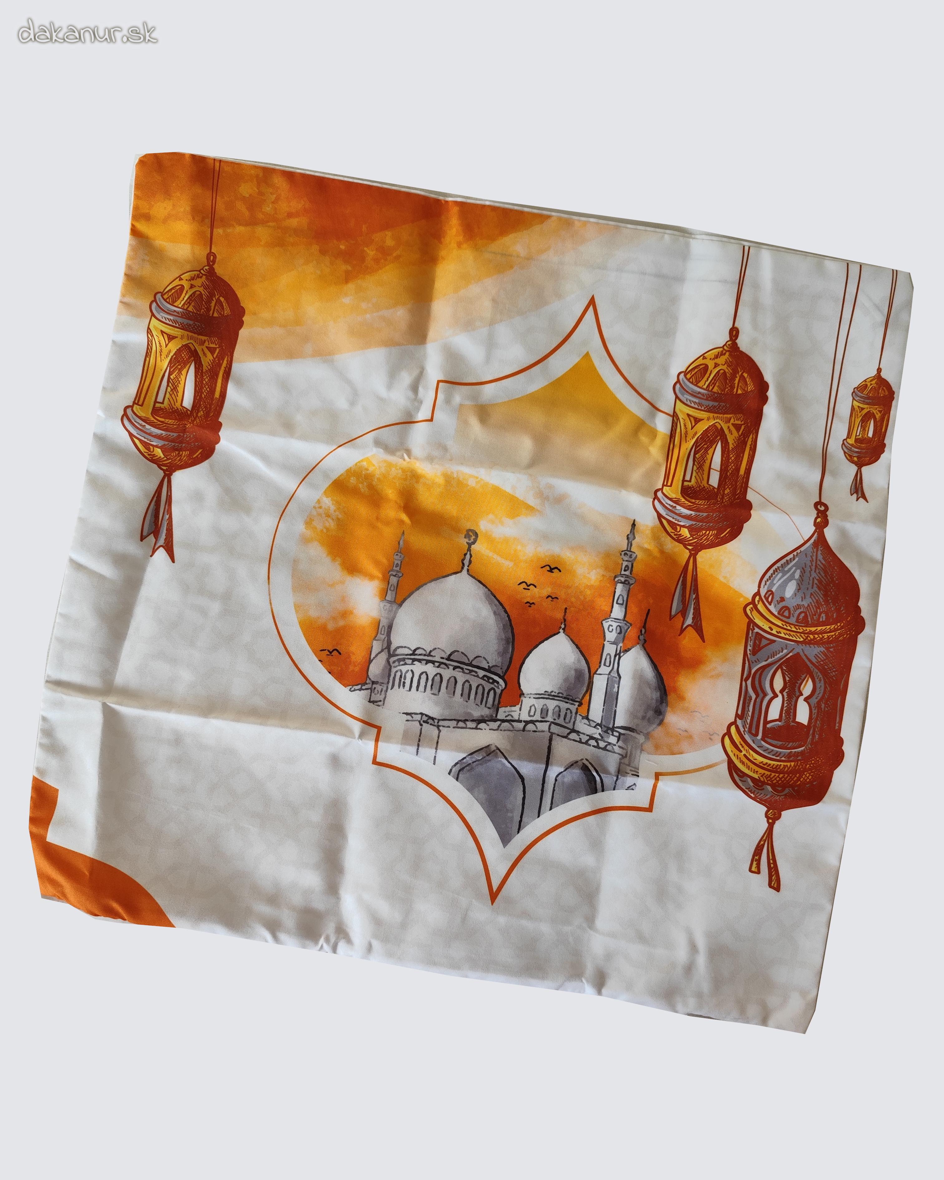 Obliečka orientálna biela mešita