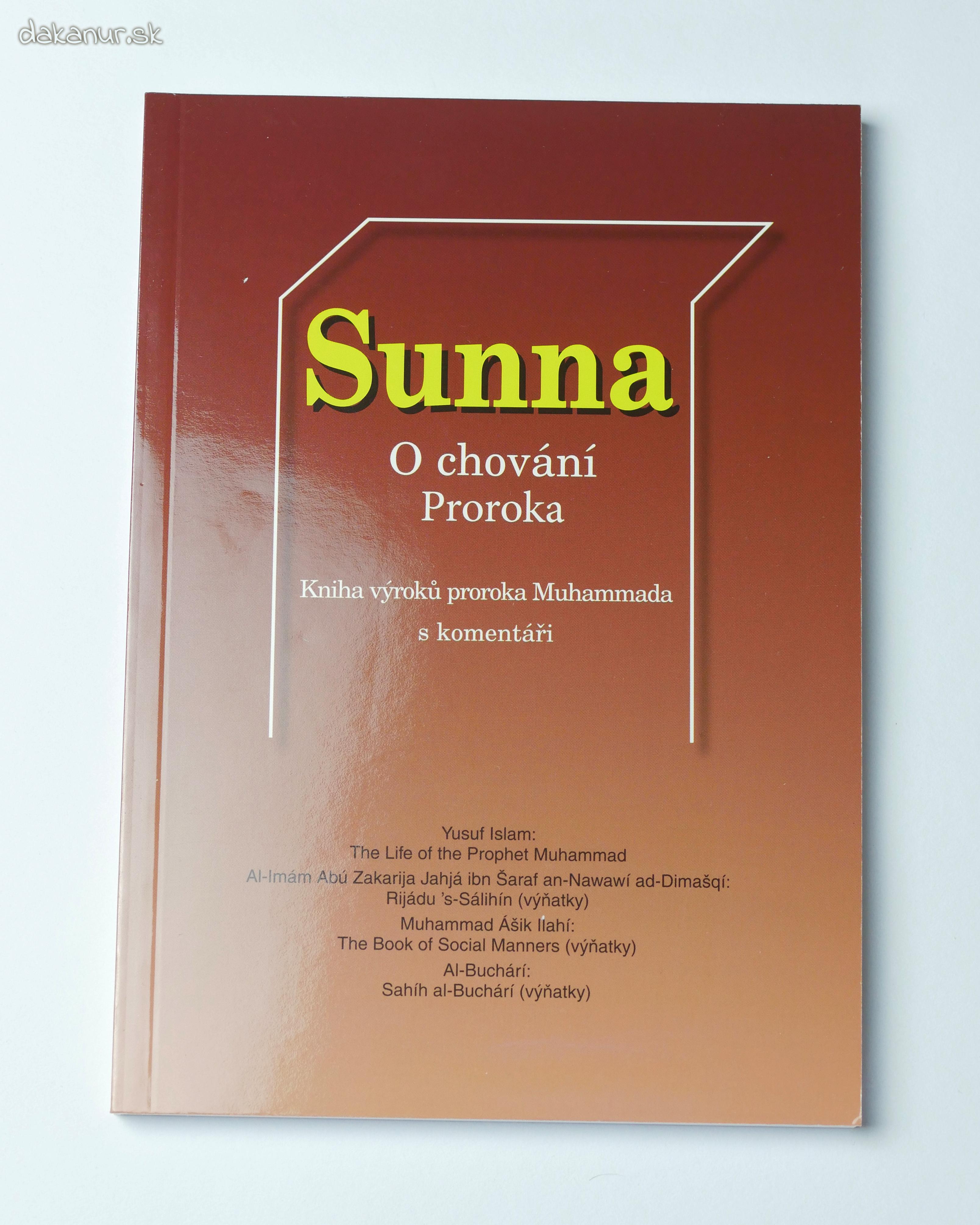 Sunna, O chování Proroka